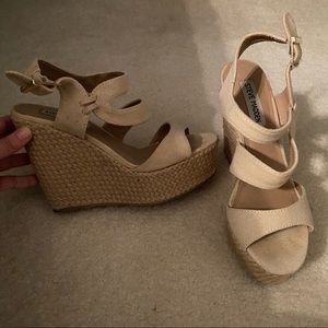 Steve Madden wedge sandals